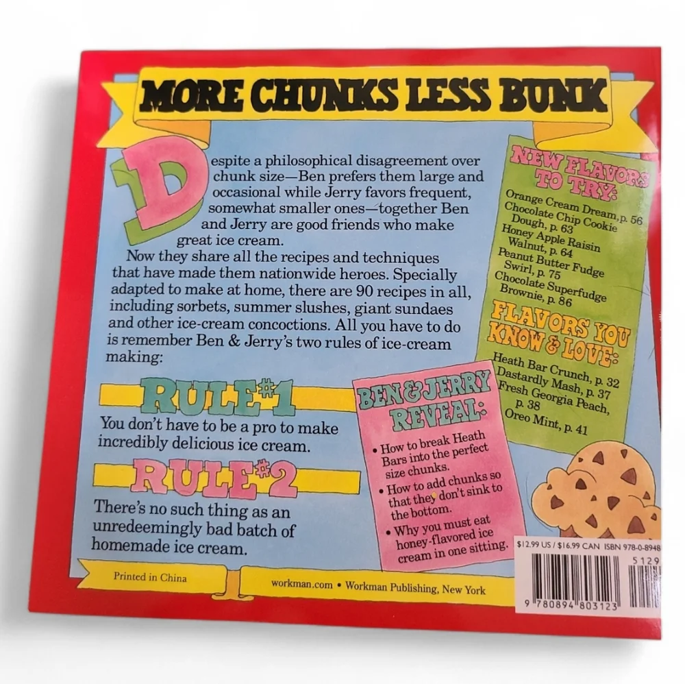 Ben & Jerry's Ice Cream‎ & Dessert Book